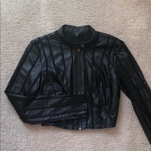 GUESS Faux Leather Jacket